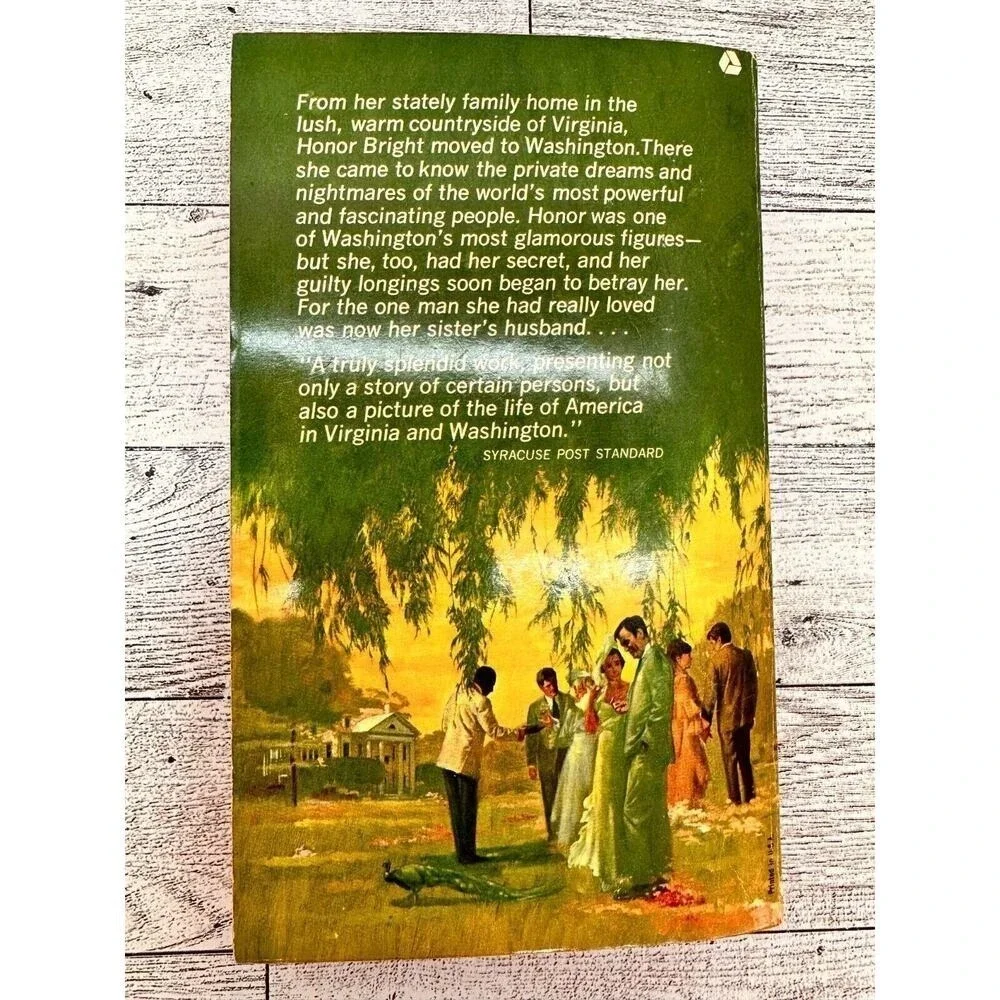Honor Bright Frances Parkinson Keyes 1968 Avon Vintage‎ Historical Romance PB